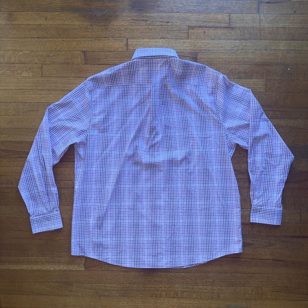 Johnnie-O Prep-Formance Plaid Button Down Shirt Stretch 2XL - Picture 6 of 6